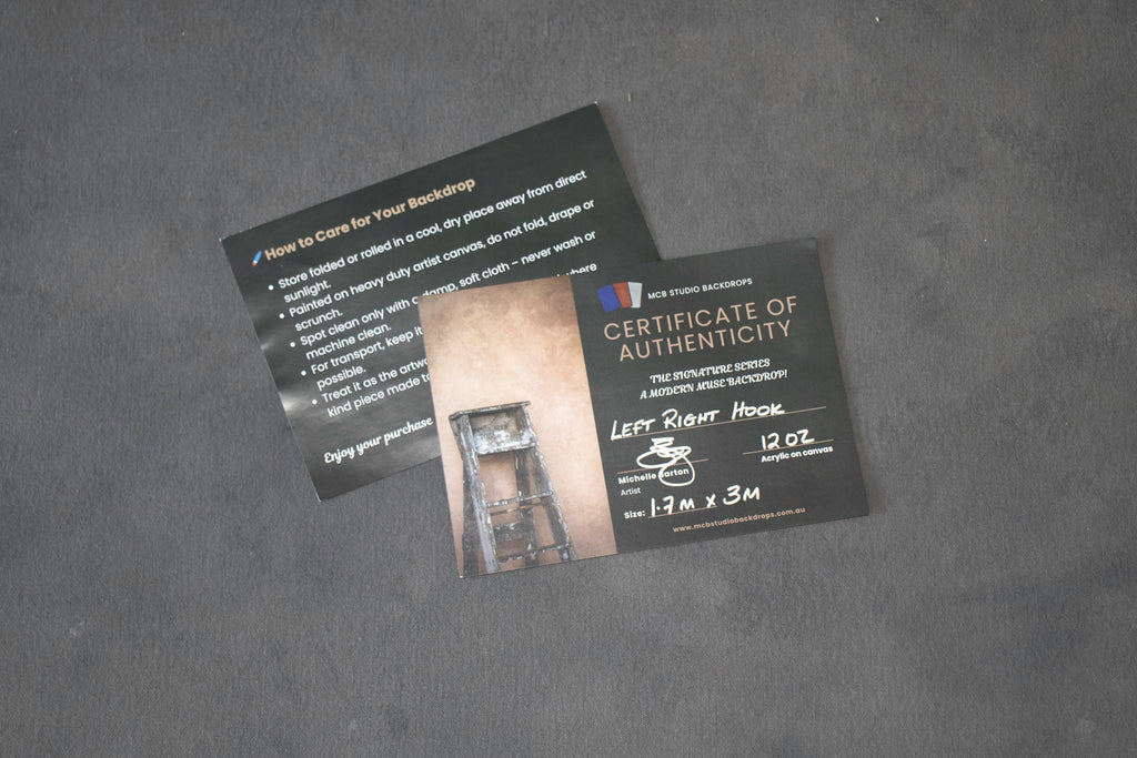 LEFT RIGHT HOOK (MODERN MUSE) 1.7M BY 3M